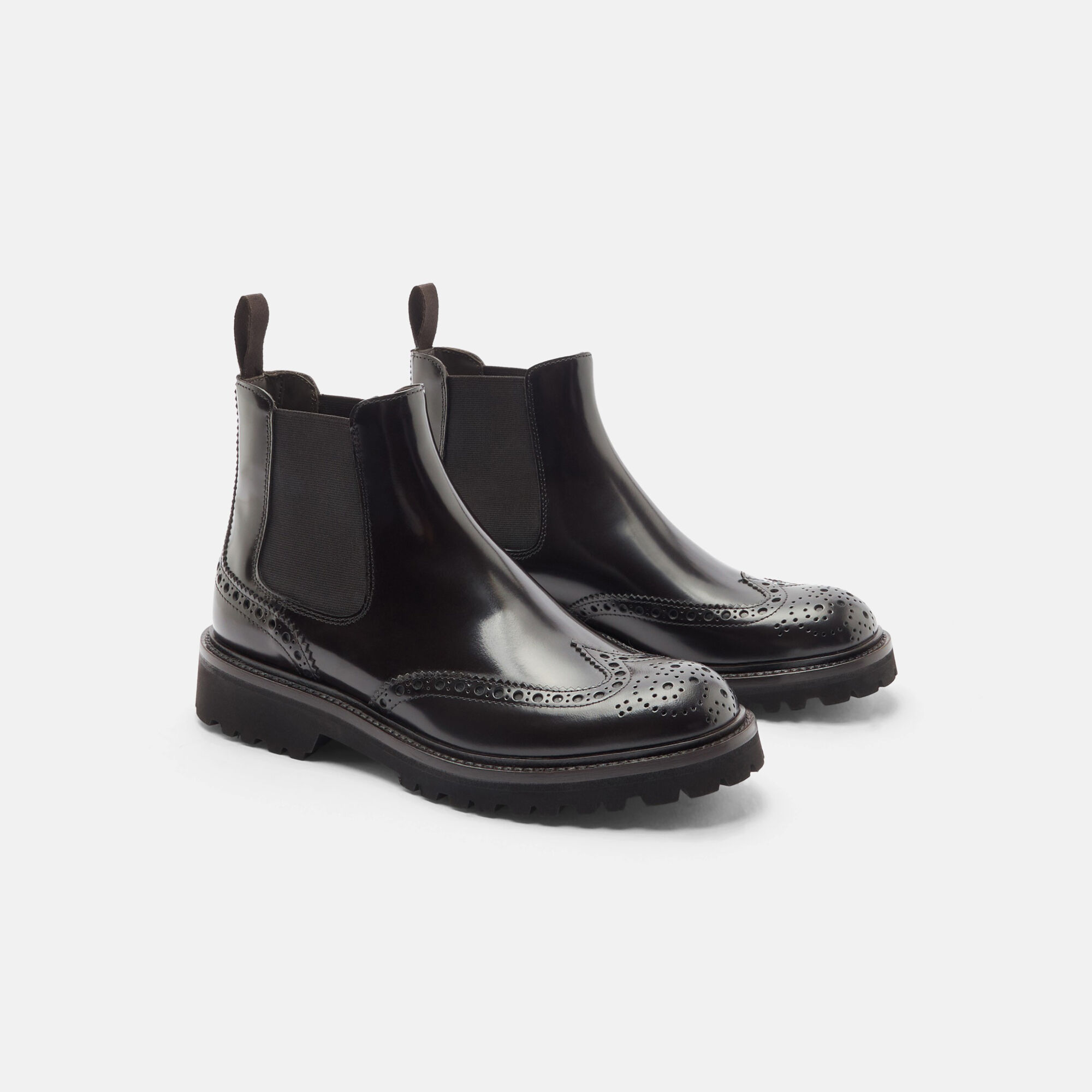 Scarosso Poppy Brown Brown - Polished Calf POPPYCHEL