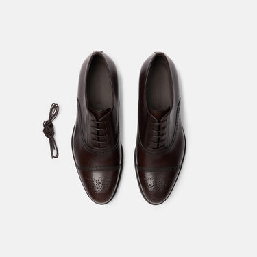 Scarosso Silvio Dark Brown Calf SILVIOOXFO