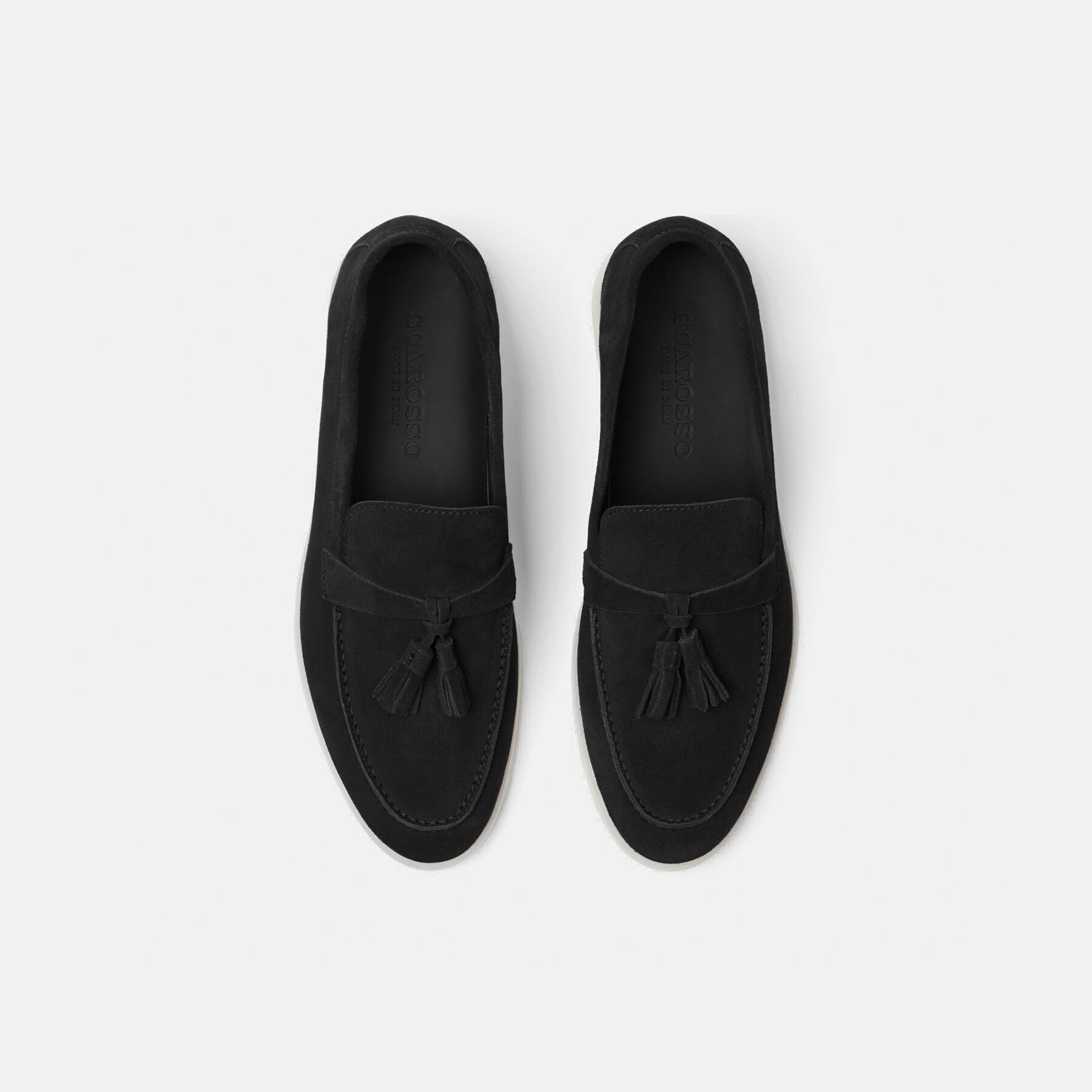 Scarosso Leandra Black Suede Edit Black Edit - Suede LEANDRALOAF