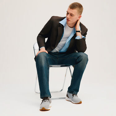 Scarosso Robbie Grey Grey - Knit ROBBIESNEA Scarosso Robbie Grey Grey - Knit ROBBIESNEA