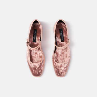 Scarosso Petra Antique Pink Velvet Antique Pink - Velvet PETRASLIP