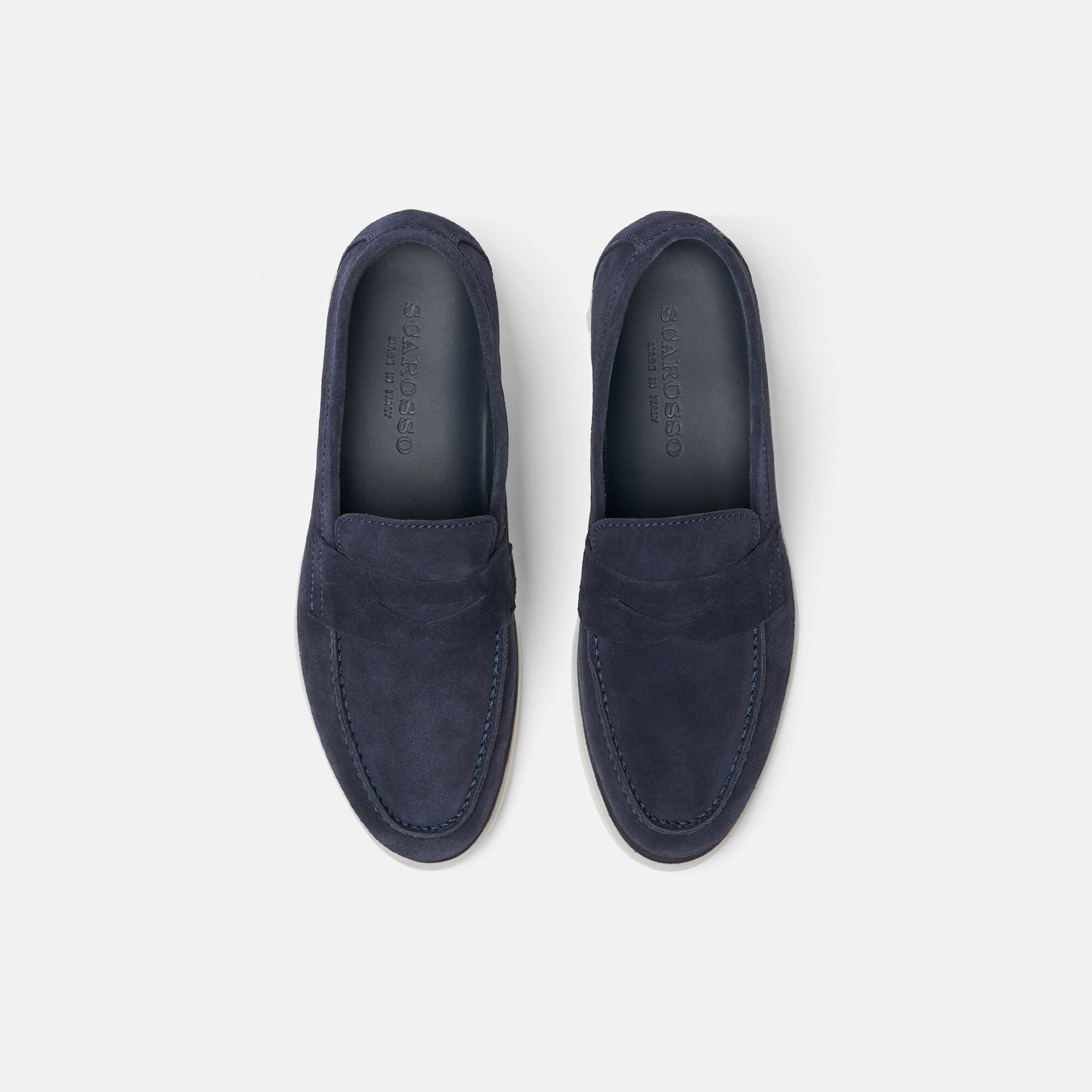 Scarosso Luciana Blue Suede Blue - Suede LUCIANALOAF