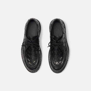 Scarosso Damiano Black Woven Black - Calf DAMIANODERB