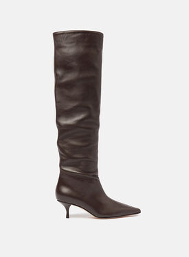 Scarosso Barbara Dark Brown Dark Brown - Calf BARBARABOOT