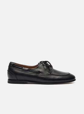 Scarosso Ginevra Black Grain Black - Calf GINEVRALOAF