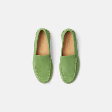 Scarosso Ludovica Girl Light Green Suede Light Green - Suede LUDOVICAKLOAF Scarosso Ludovica Girl Light Green Suede Light Green - Suede LUDOVICAKLOAF