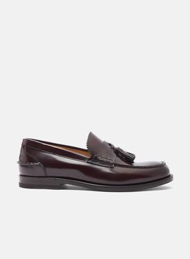Scarosso Ralphine Burgundy Bright Burgundy - Brushed Calf RALPHINELOAF