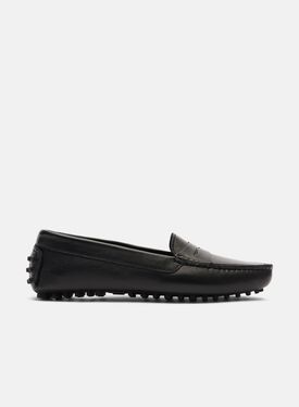 Scarosso Ashley Black Black - Calf ASHLEYDRIV