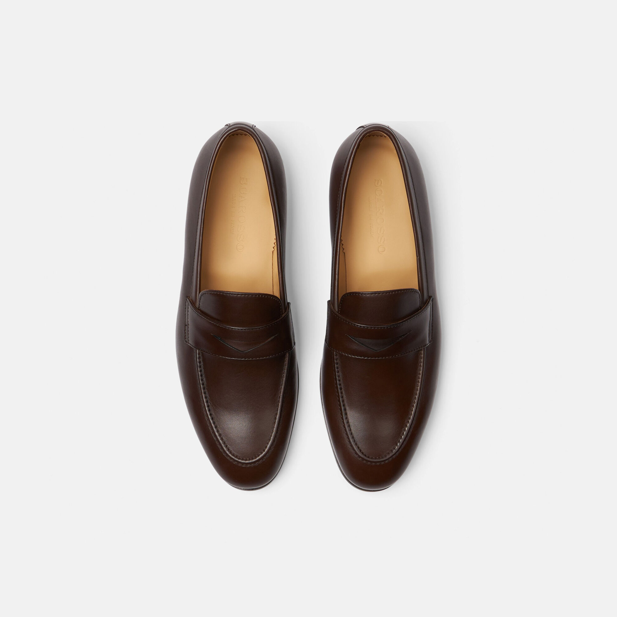 Scarosso Marzio Dark Brown Brown - Calf Leather MARZIOLOAF