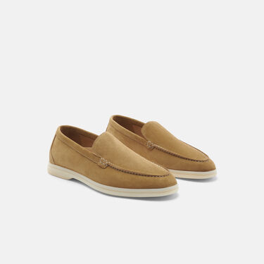 Scarosso Ludovica Beige Suede Beige - Suede LUDOVICALOAF Scarosso Ludovica Beige Suede Beige - Suede LUDOVICALOAF