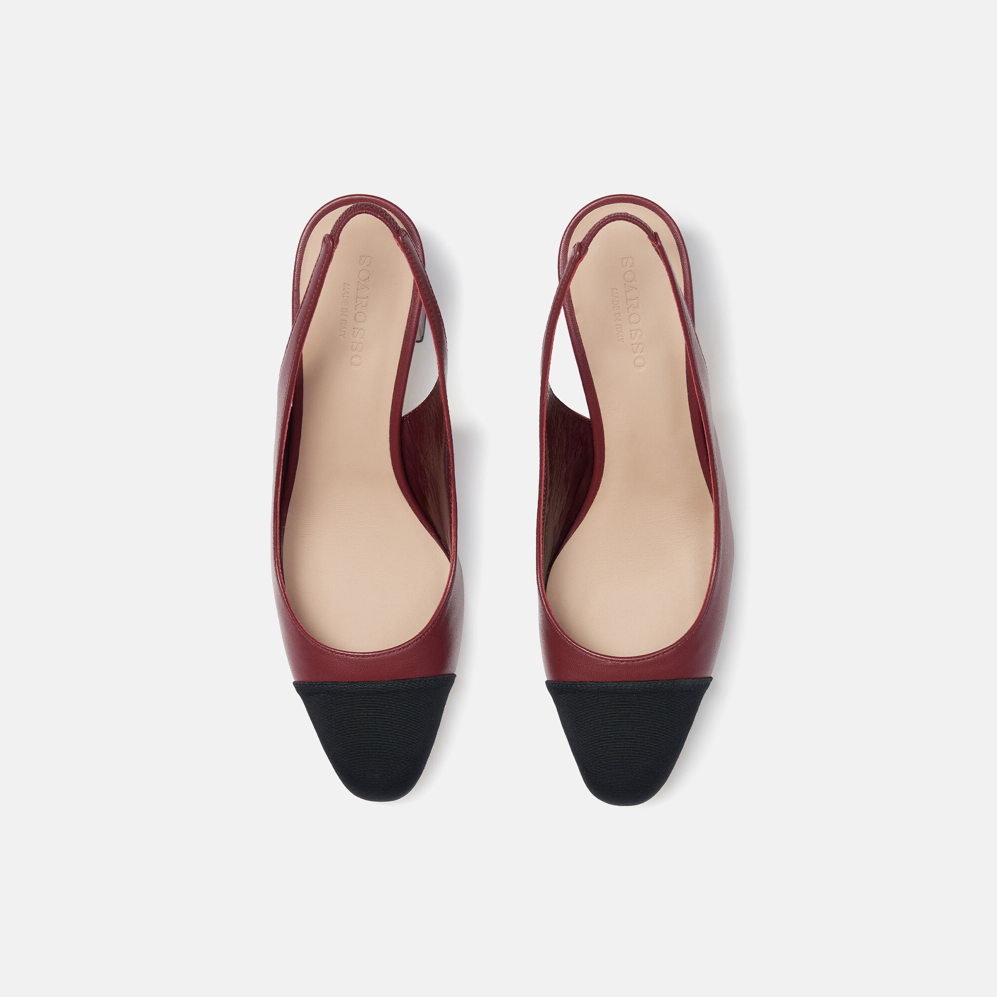 Scarosso Miranda Burgundy Burgundy - Calf MIRANDAPUMP
