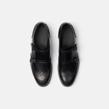 Scarosso Kate Black Black - calf KATEMONK