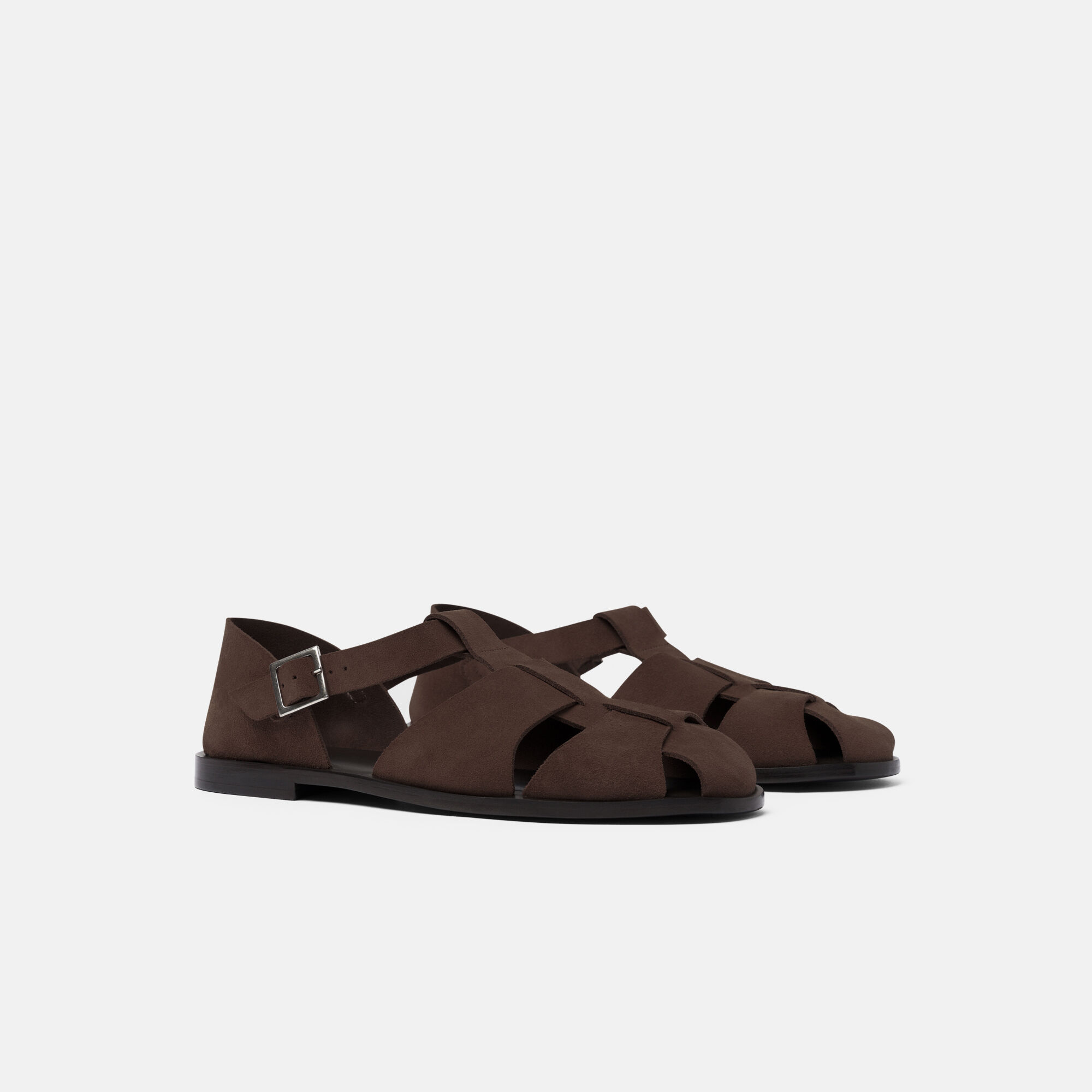 Scarosso Apollo Brown Suede Brown - Suede APOLLOSAND