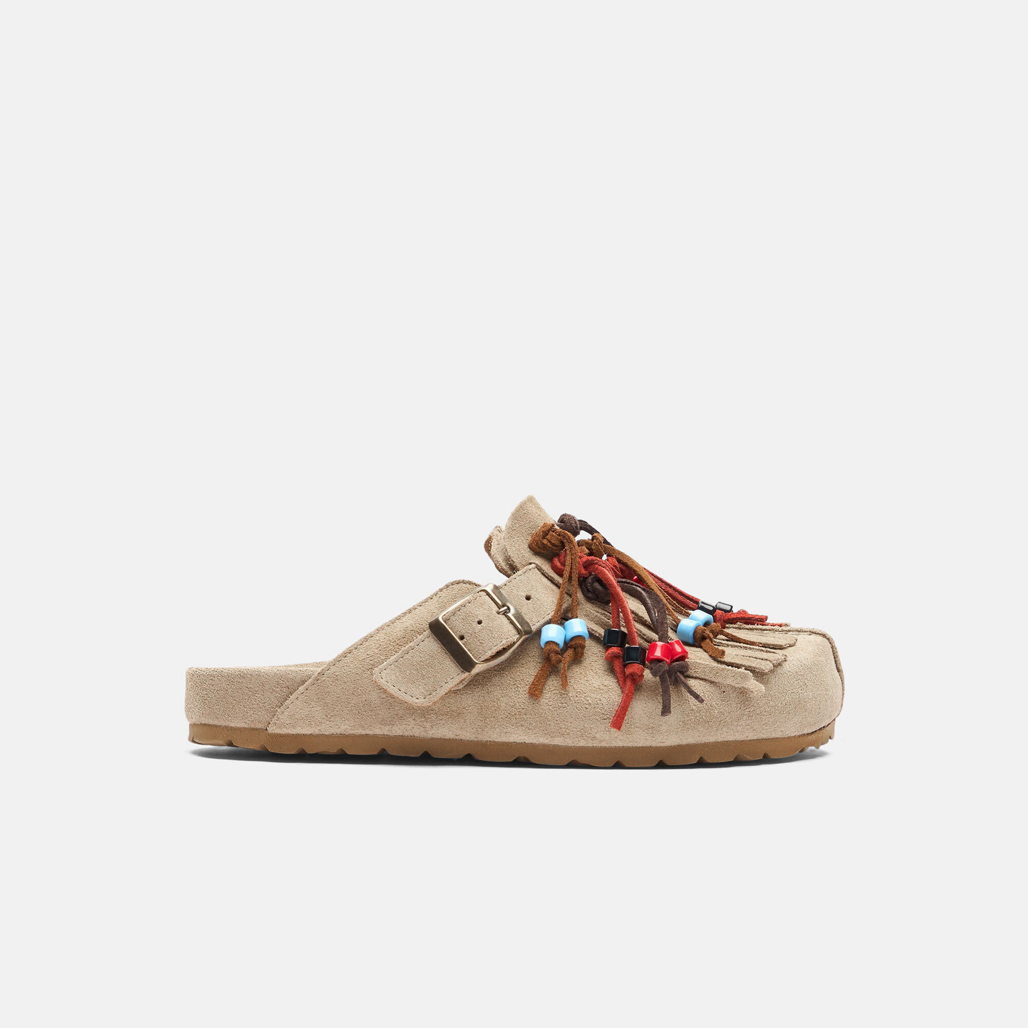 Scarosso Gea Beige Beige - Suede GEAMULE