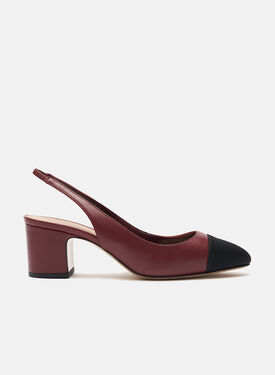 Scarosso Miranda Burgundy Burgundy - Calf MIRANDAPUMP