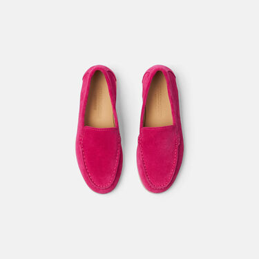 Scarosso Ludovica Girl Fuchsia Suede Fuchsia - Suede LUDOVICAKLOAF Scarosso Ludovica Girl Fuchsia Suede Fuchsia - Suede LUDOVICAKLOAF