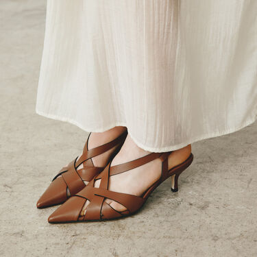 Scarosso Clio Cuir Tan - Calf CLIOPUMP