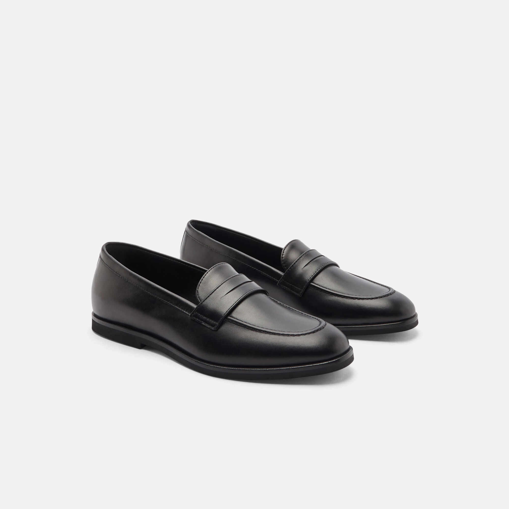 Scarosso Monica Black Black - calf MONICALOAF