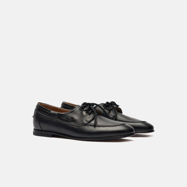 Scarosso Ginevra Black Grain Black - Calf GINEVRALOAF Scarosso Ginevra Black Grain Black - Calf GINEVRALOAF