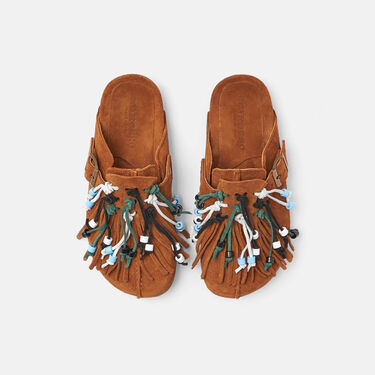 Scarosso Geo Desert Tan - Suede GEOMULE