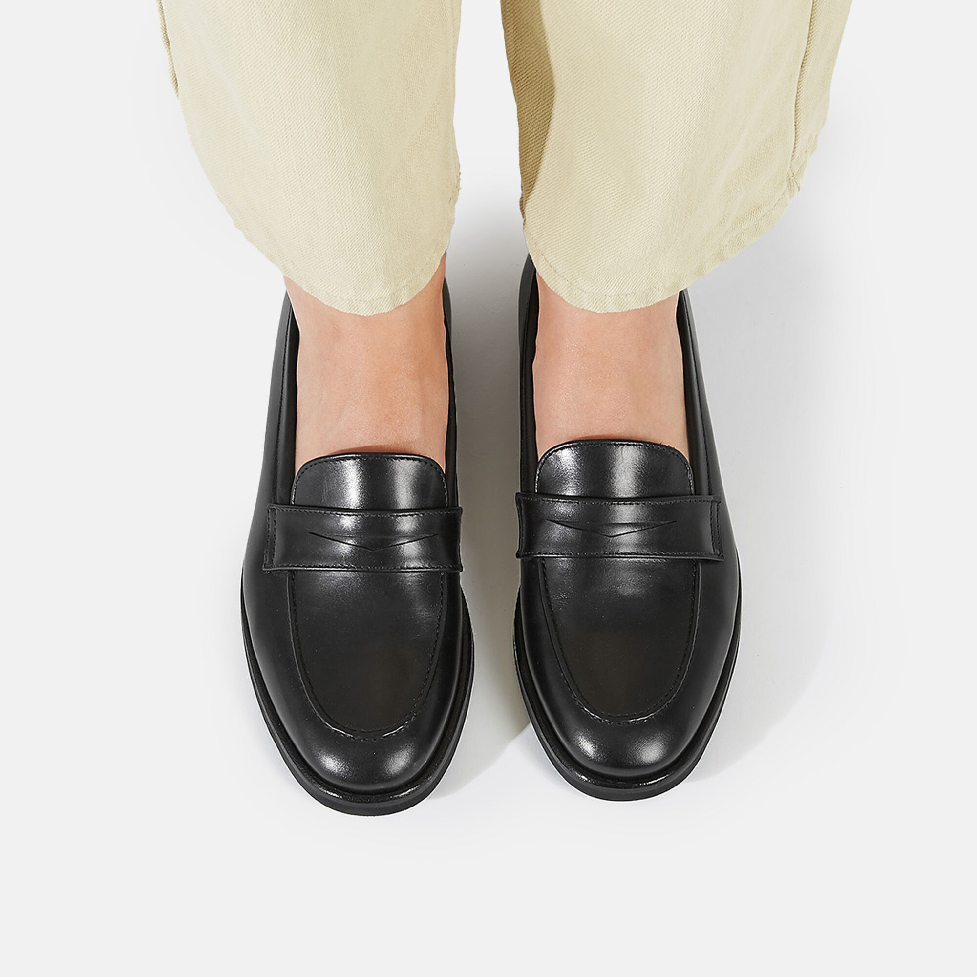 Scarosso Monica Black Black - calf MONICALOAF