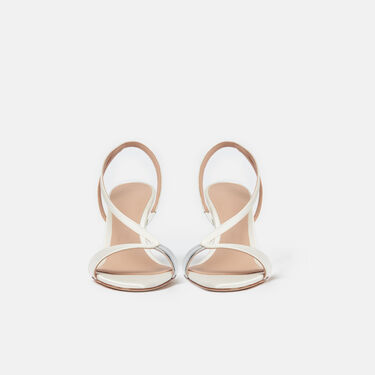 Scarosso Paula White Satin White - Silk PAULASAND Scarosso Paula White Satin White - Silk PAULASAND
