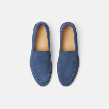 Scarosso Ludovica Steel Suede Steel Blue - Suede LUDOVICALOAF Scarosso Ludovica Steel Suede Steel Blue - Suede LUDOVICALOAF