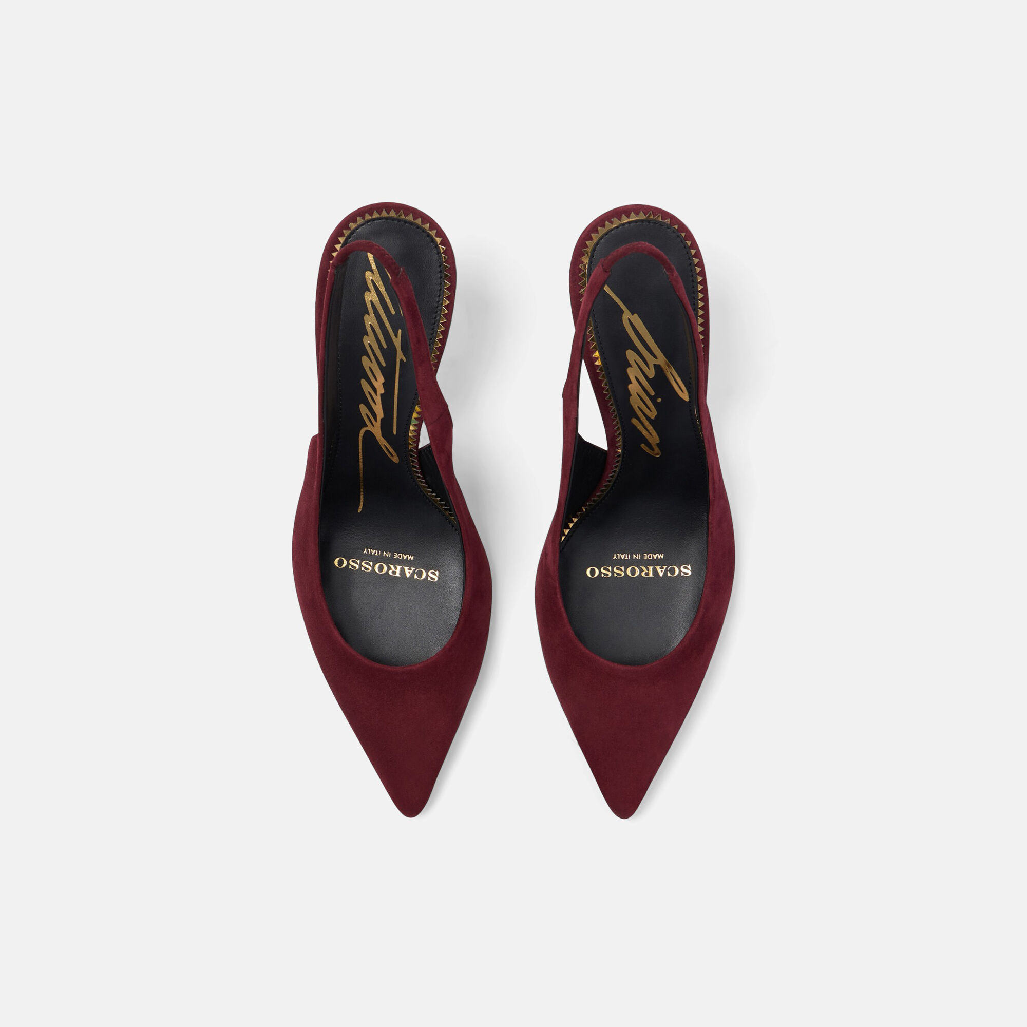 Scarosso Sutton Burgundy Suede Burgundy - Suede SUTTONPUMP