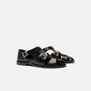 Scarosso Helene Black Black - Calf HELENESAND Scarosso Helene Black Black - Calf HELENESAND