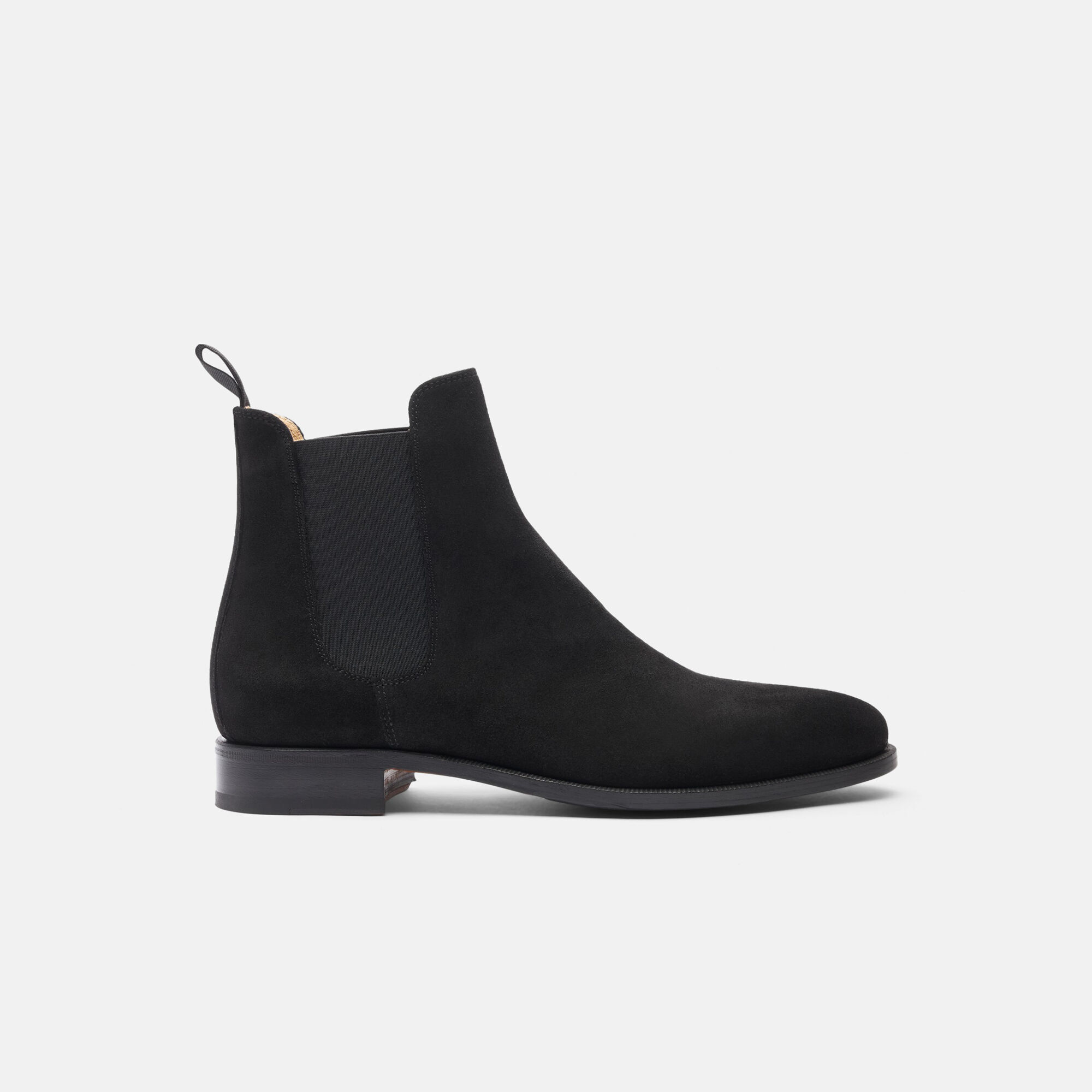 Scarosso Giancarlo Black Suede Black - suede GIANCARLOCHEL