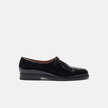 Scarosso Vittoria Black Patent Black - Patent VITTORIAMONK