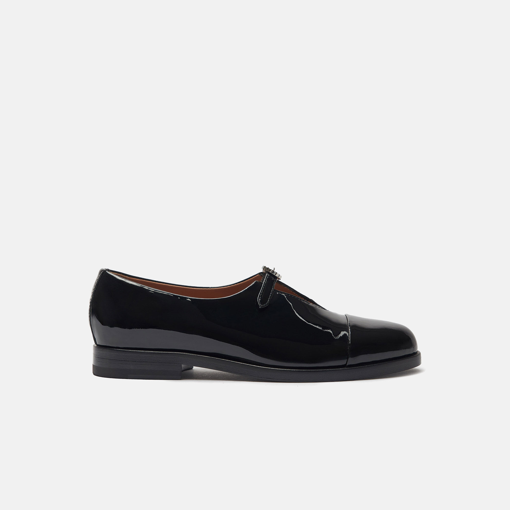 Scarosso Vittoria Black Patent Black - Patent VITTORIAMONK