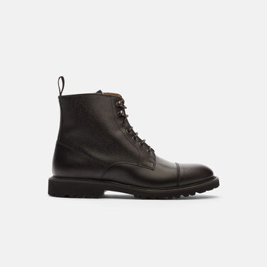 Scarosso Jackie Grain Brown Brown - calf JACKIEBOOT