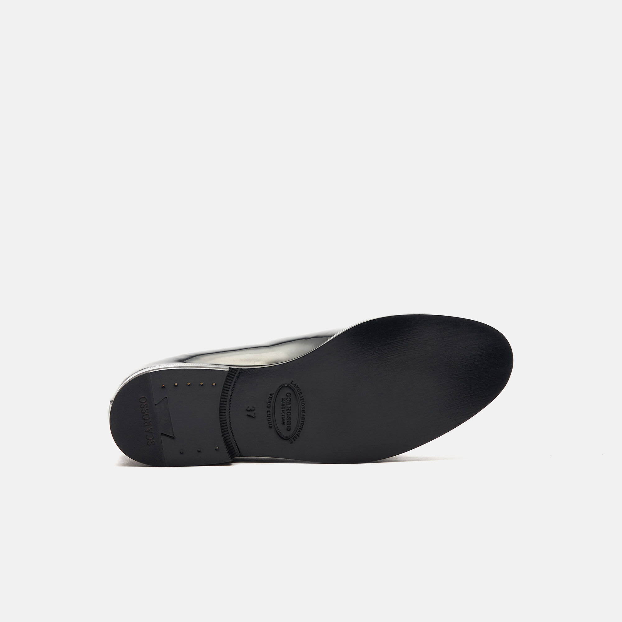 Scarosso Vittoria Black Patent Black - Patent VITTORIAMONK
