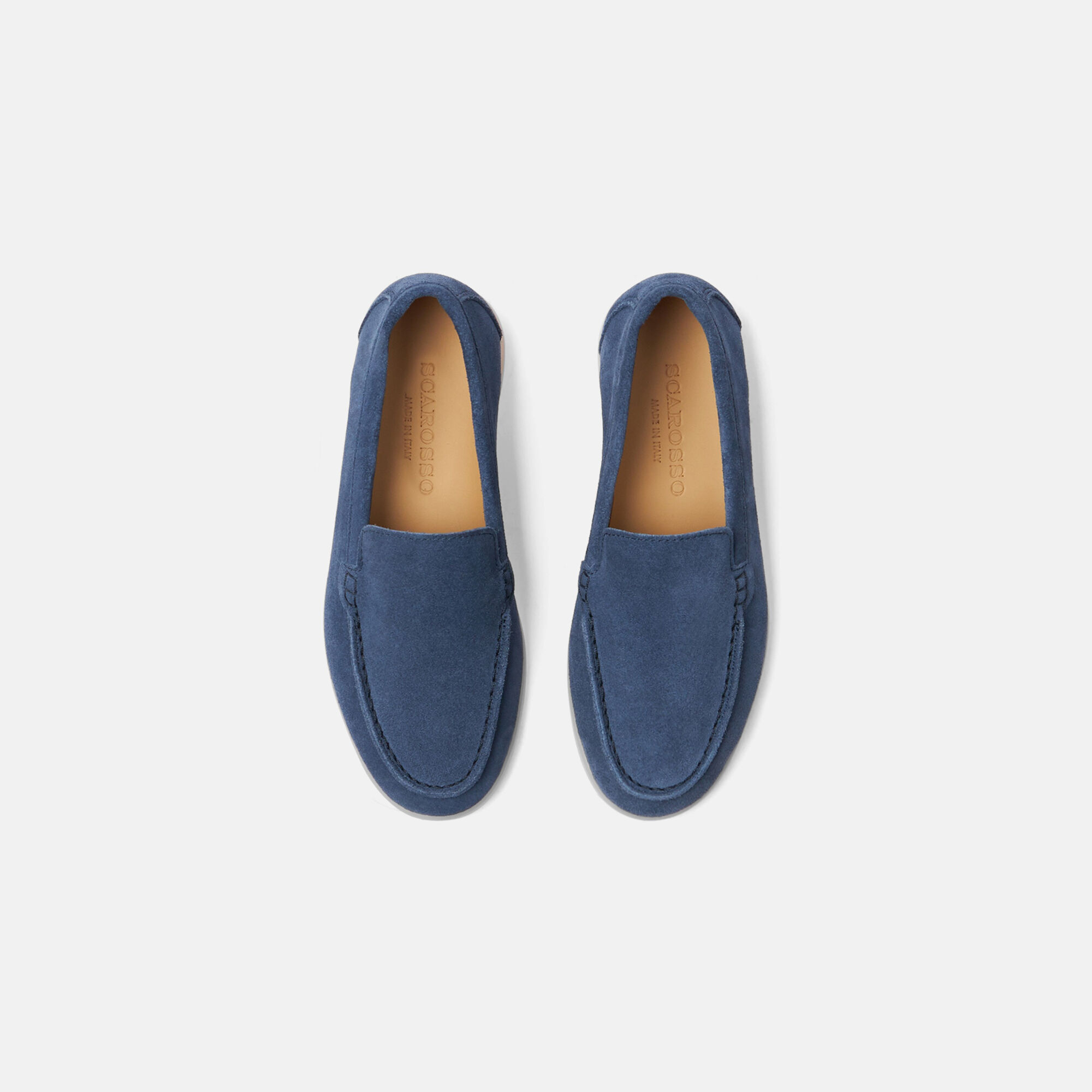Scarosso Ludovica Girl Steel Suede Steel Grey - Suede LUDOVICAKLOAF