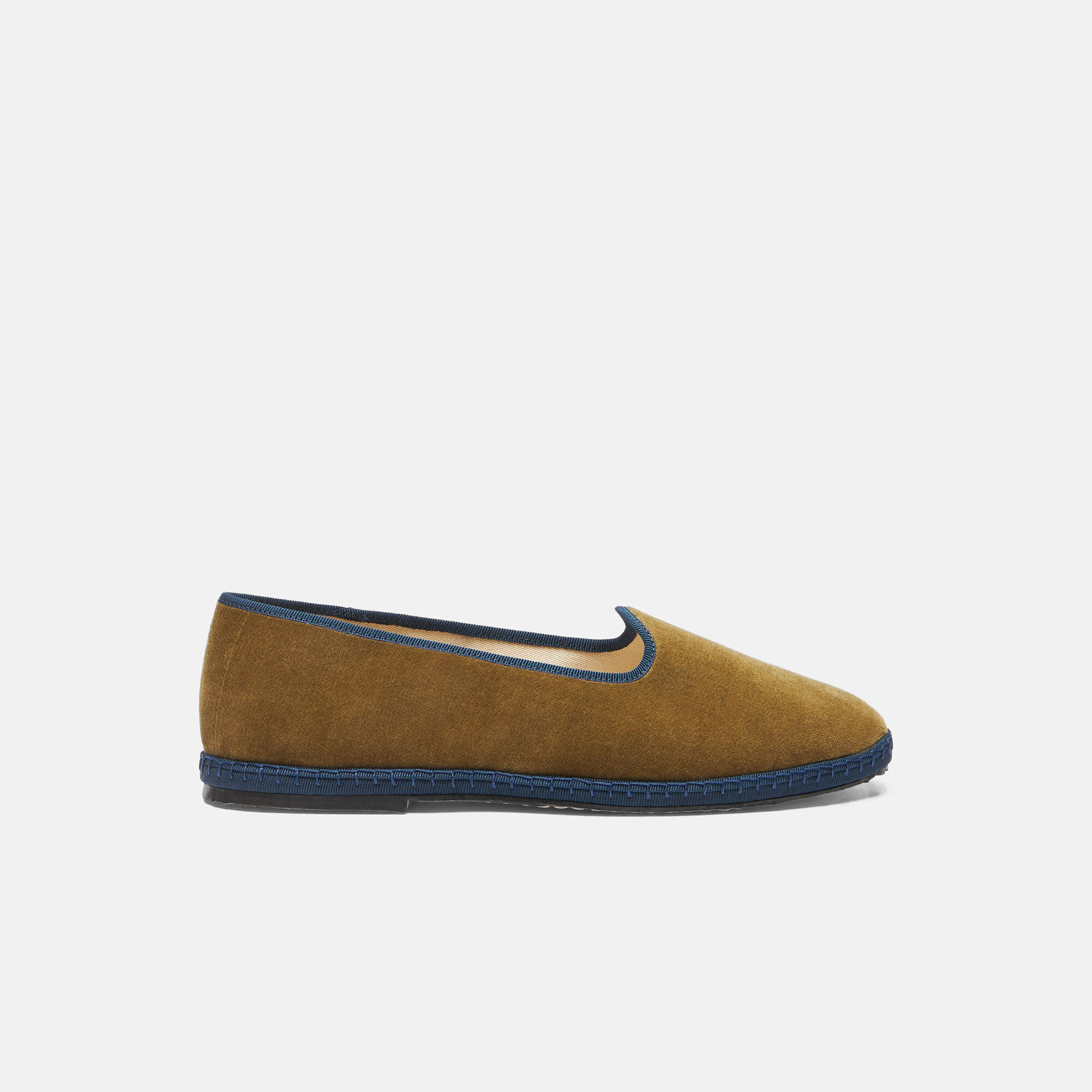 Scarosso William IV Olive Green - Velvet OLIVESLIP