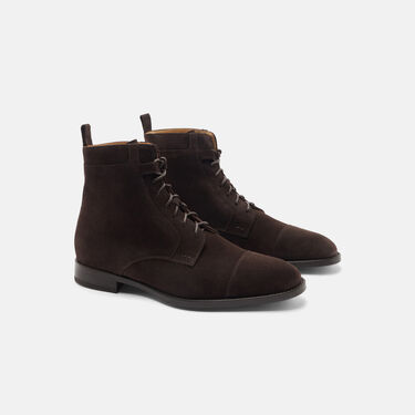 Scarosso Dante Dark Brown Suede Dark Brown Suede DANTEBOOT