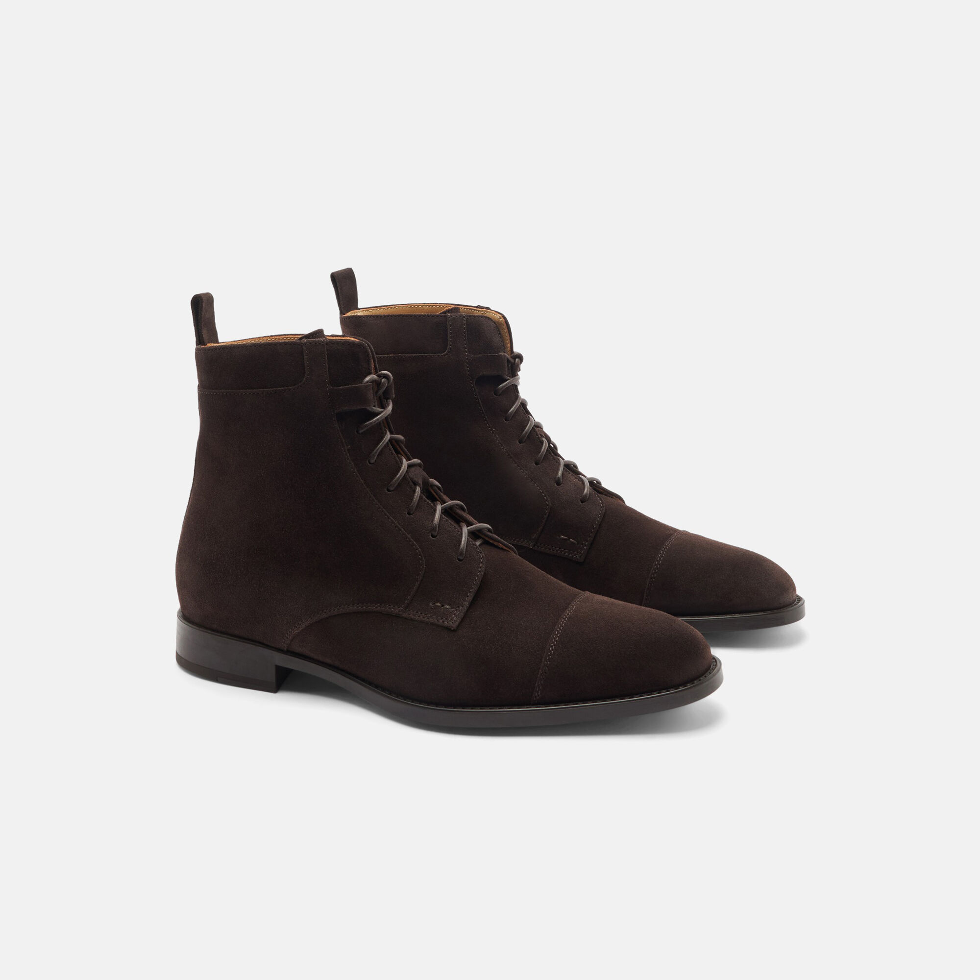 Scarosso Dante Dark Brown Suede Dark Brown Suede DANTEBOOT
