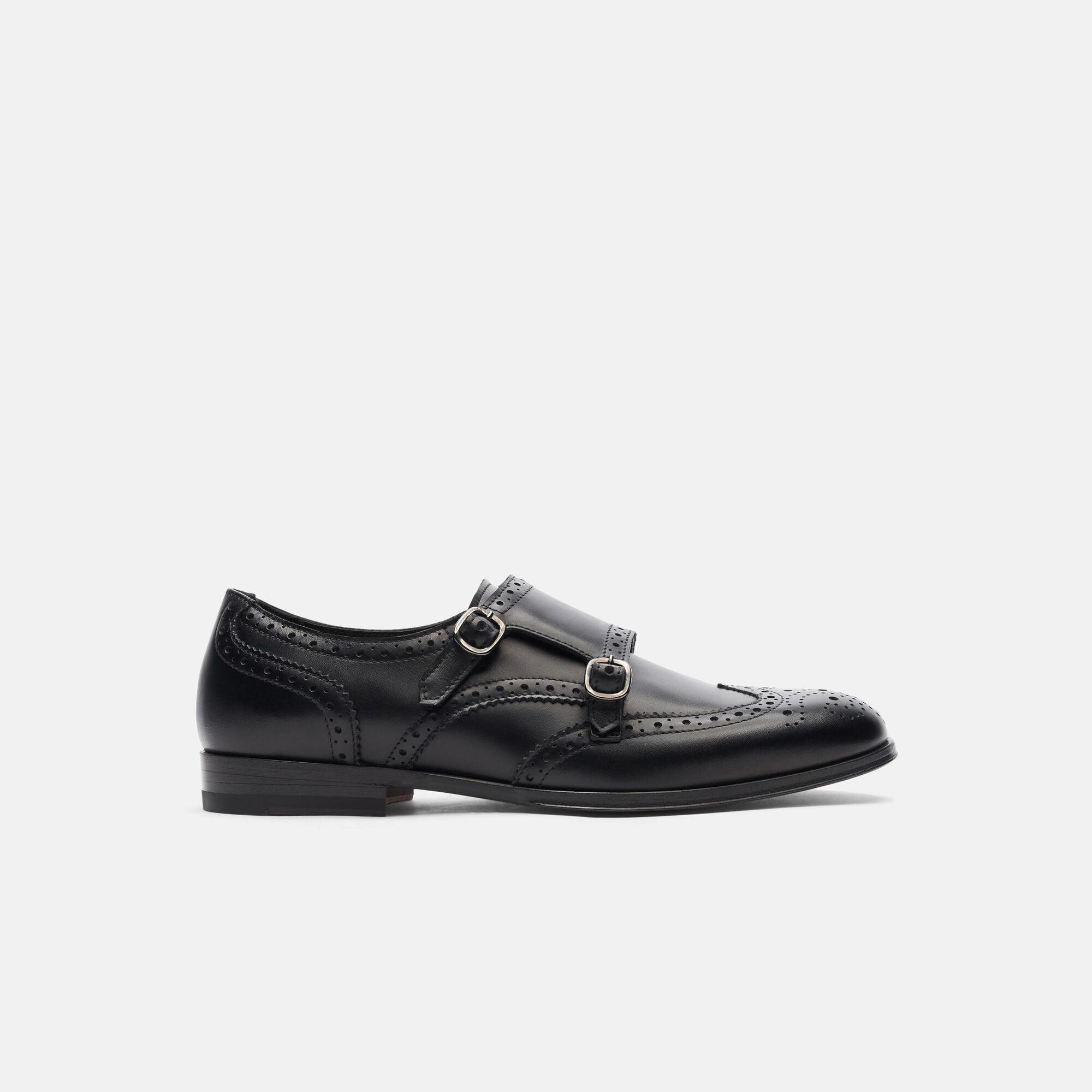 Scarosso Kate Black Black - calf KATEMONK