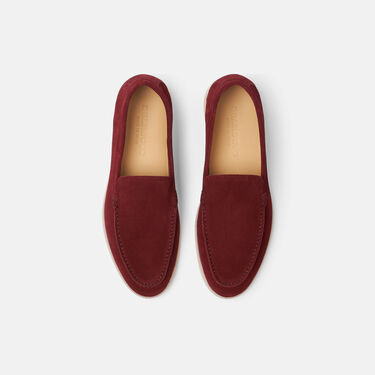 Scarosso Ludovica Burgundy Suede Burgundy - Suede LUDOVICALOAF Scarosso Ludovica Burgundy Suede Burgundy - Suede LUDOVICALOAF