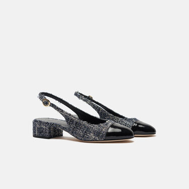 Scarosso Coco Blue Tweed Blue - Tweed COCOPUMP