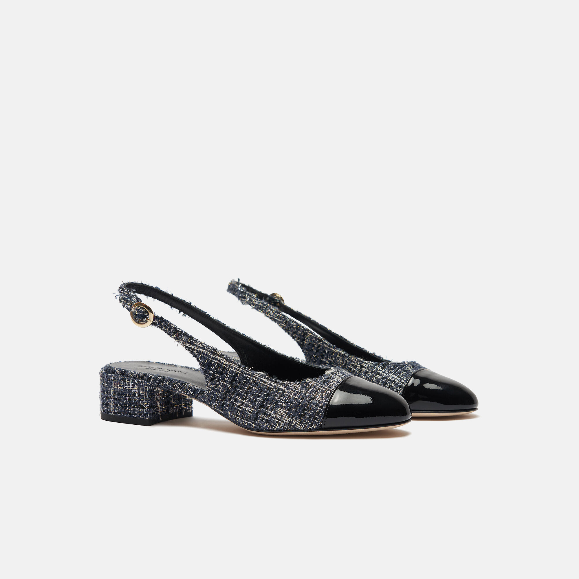 Scarosso Coco Blue Tweed Blue - Tweed COCOPUMP