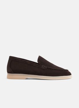 Scarosso Ludovica Girl Brown Suede Brown - Suede LUDOVICAKLOAF