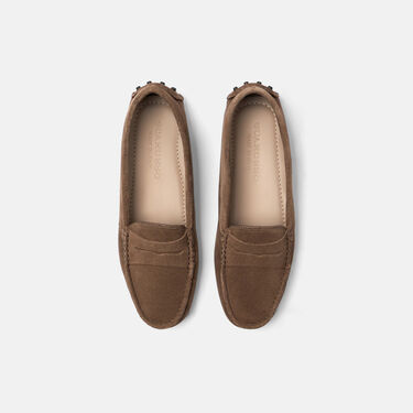 Scarosso Ashley Taupe Suede Taupe - Suede ASHLEYDRIV Scarosso Ashley Taupe Suede Taupe - Suede ASHLEYDRIV