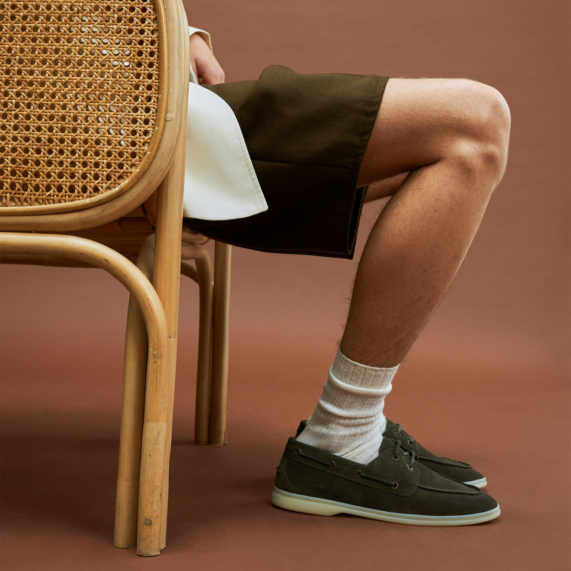 Scarosso Lio Deep Taupe Suede Deep Taupe - Suede LIOBOAT