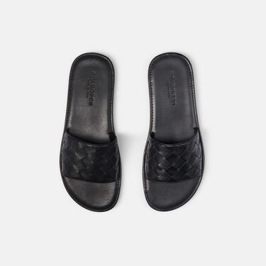 Scarosso Ulisse Black Woven Black - Calf ULISSESAND Scarosso Ulisse Black Woven Black - Calf ULISSESAND