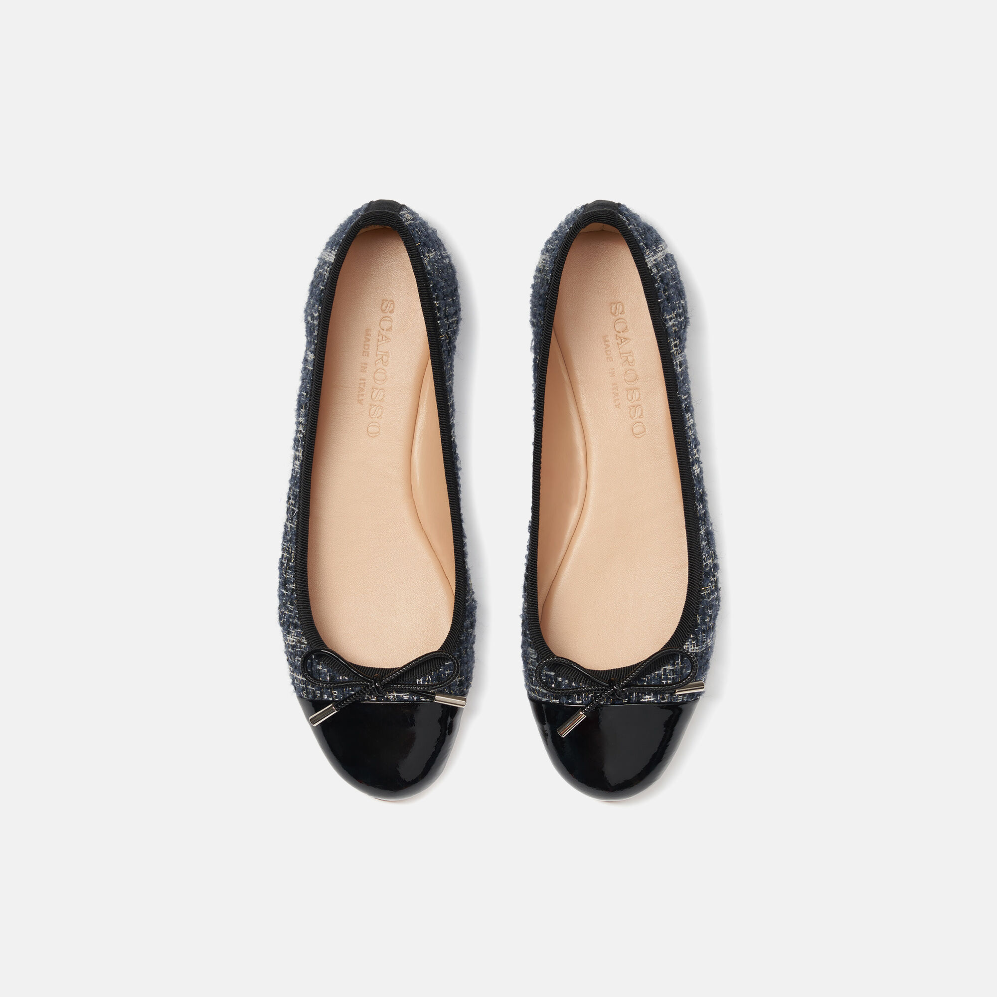 Scarosso Carla Blue Tweed Blue - Tweed CARLABALL