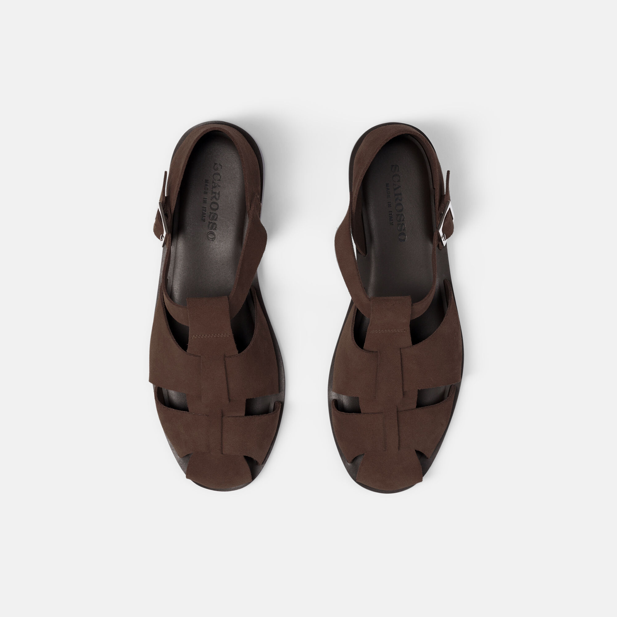 Scarosso Apollo Brown Suede Brown - Suede APOLLOSAND