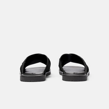 Scarosso Ettore Black Suede Woven Black - Suede ETTORESAND