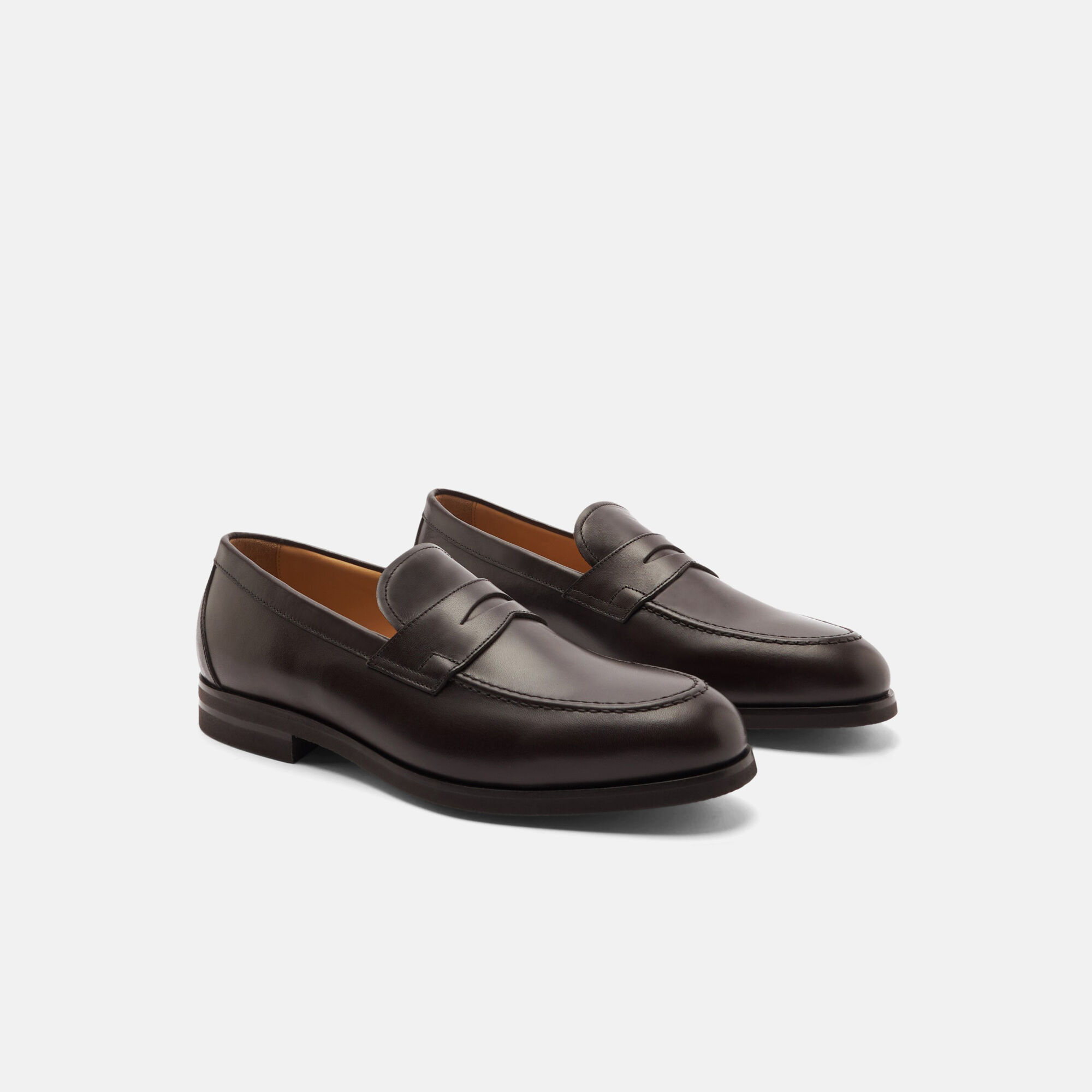 Scarosso Renato Dark Brown Brown - calf RENATOLOAF